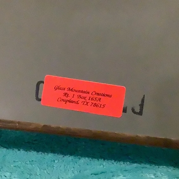 Stained Glass Jewelry Trinket Box Handcrafted NWT 6”x4”x1.75”. Art - Picture 14 of 16